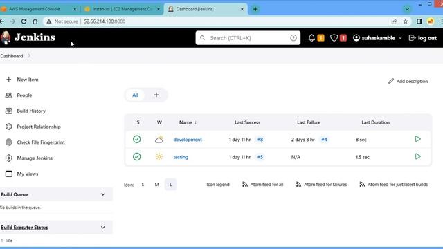 jenkins creating new node,run the job in node machine смотреть онлайн