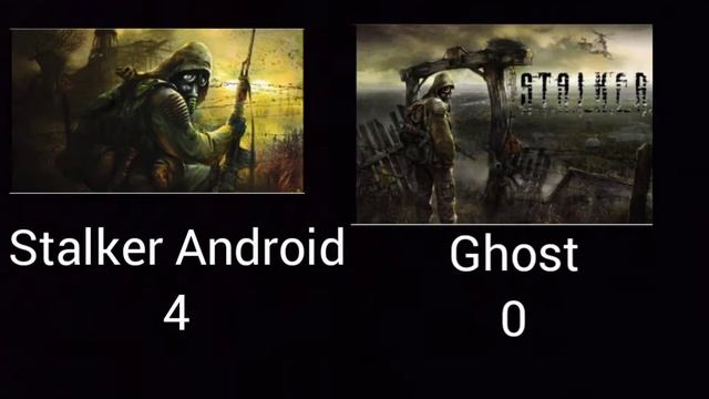Stalker android vs Ghost смотреть онлайн