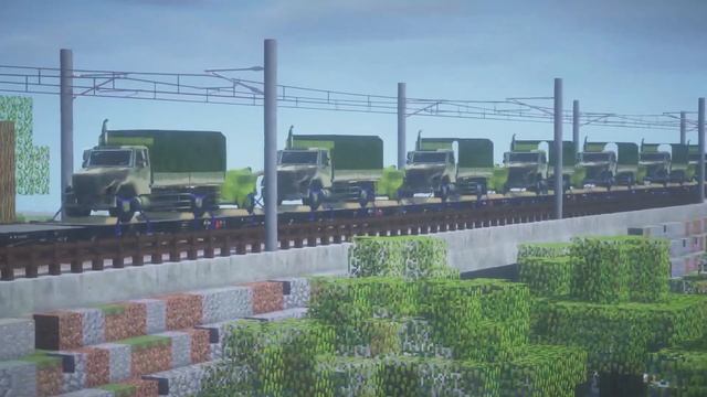 Minecraft 1 12 2 immersive railroading mod self-made taiwan train pack animation showcase 20230228 смотреть онлайн