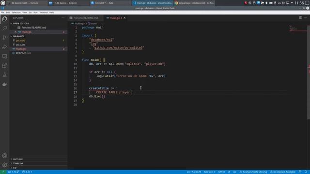 Database Usage in Golang Part 1: Basic Interaction смотреть онлайн
