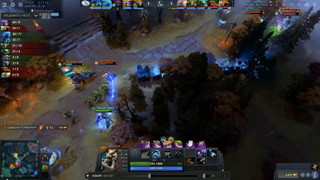 КАК БЫСТРО ЗАКОНЧИТЬ ИГРУ? РАЗБОР TEAM LIQUID Vs EG