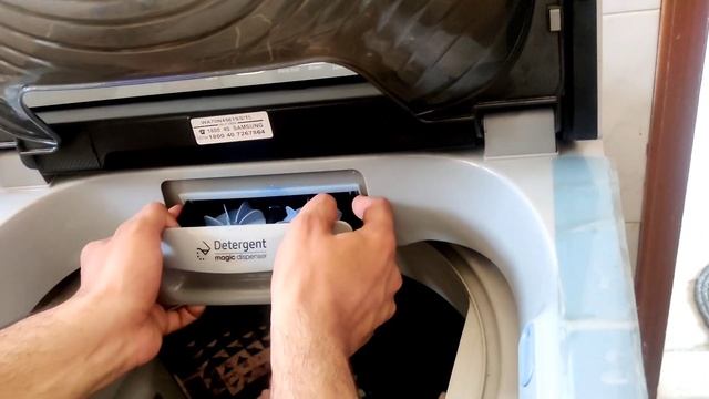 Samsung Washing Machine || How To Open Detergent Drawer / Detergent Box ?