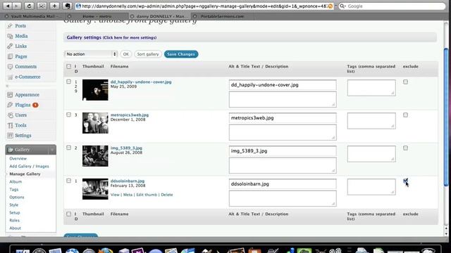 WordPress NextGEN Gallery Plugin смотреть онлайн