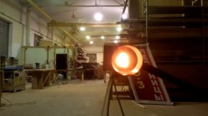 Розжиг самодельной дизельной горелки