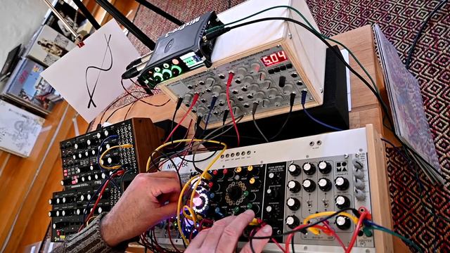 Jam Euclidean Circles, SOMA Lyra-8 FX, vpme.de QD, Subharmonicon, DFAM, doepfer A-107, A-188, A-19 смотреть онлайн