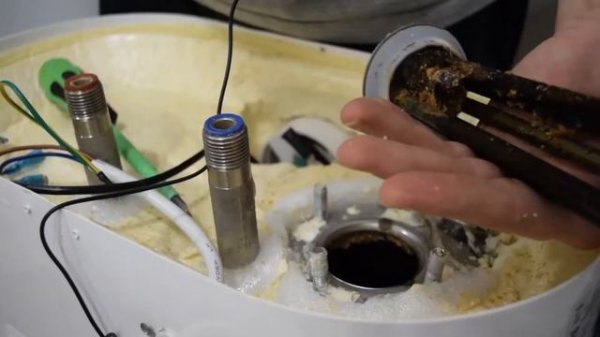 Бойлер THERMEX MS 50 V. Обслуживание спустя 3 года.