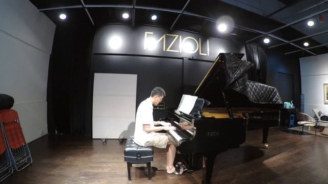 Rachmaninoff Prelude Op 23 no.4, Fazioli F278, Zoom Q8 смотреть онлайн