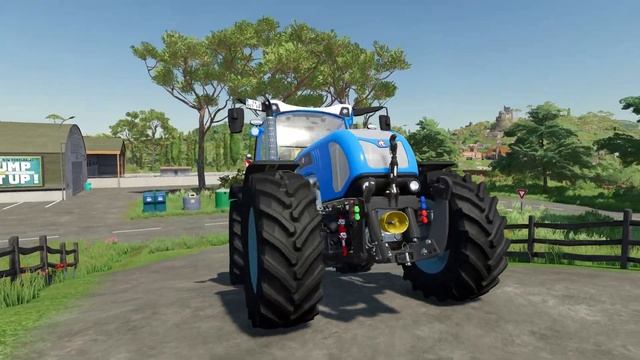 COLORED RIGITRAC TRACTORS DEATH RUN - Farming Simulator 22 смотреть онлайн