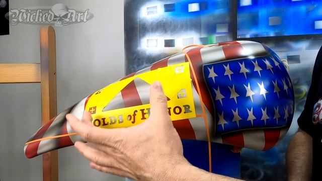 Using Vinyl Paint Masks on a Curved Surface (Part 5) смотреть онлайн