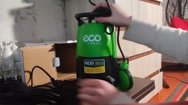 Распаковка — Дренажный насос Eco DP-916 смотреть онлайн
