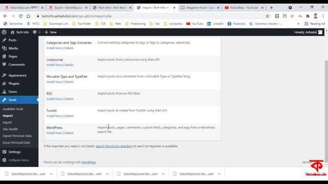 How to export and import WordPress posts with images 2021 from one WordPress site to another websit смотреть онлайн