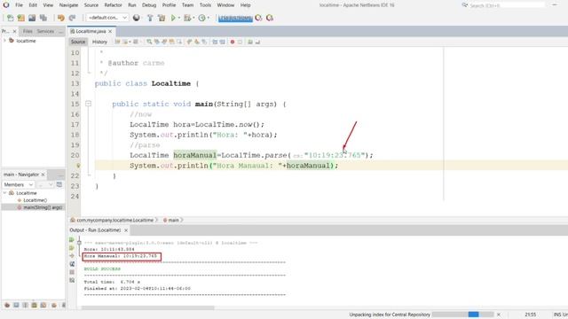 91.5 Cómo manipular HORAS con LocalTime con CÓDIGO parte 2 смотреть онлайн