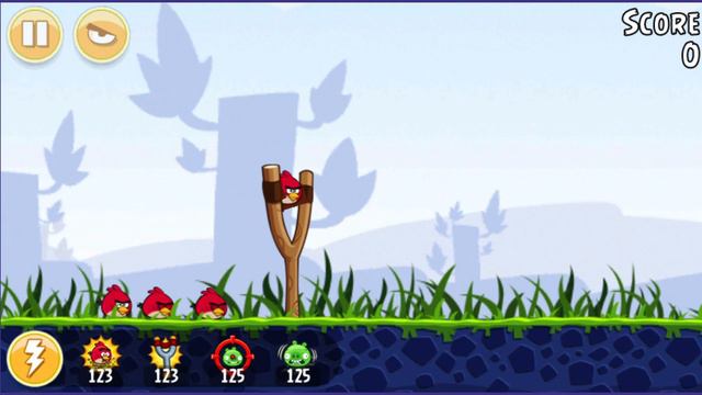 Angry Birds Classic v3.1.2 with Chrome Sprites gameplay! смотреть онлайн
