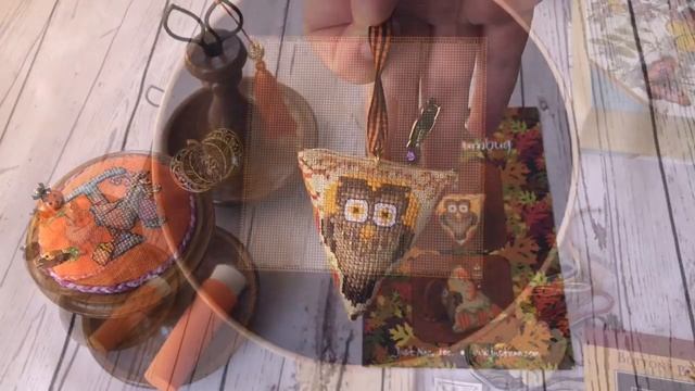 20.Процесс и готовые работы Just Nan “Hootzi Humbug” и Mill Hill “Old Time Harvest” ? смотреть онлайн