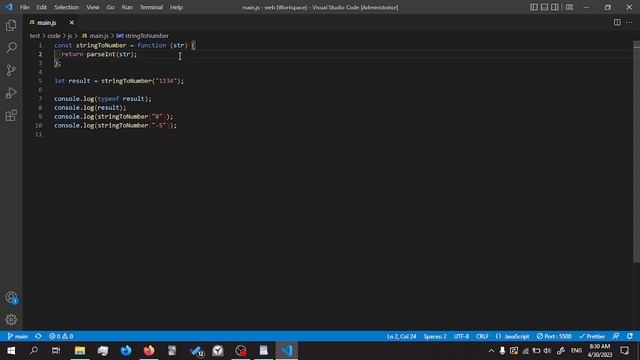 #19 CodeWars JavaScript (convert a string to a number) - arabic смотреть онлайн