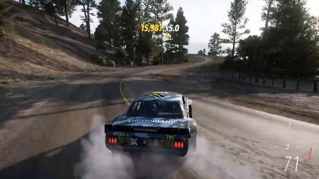 DRIFTING KEN BLOCK 1965 HOONIGEN FORD HOONICORN MUSTANG| FORZA HORIZON 5 смотреть онлайн