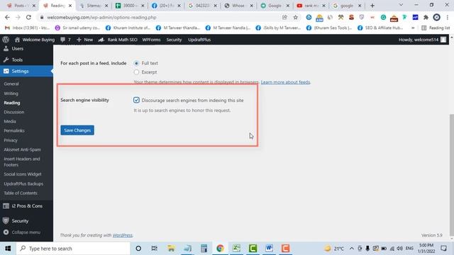 How to hide website from search engines | How to hide website while under construction WordPress смотреть онлайн