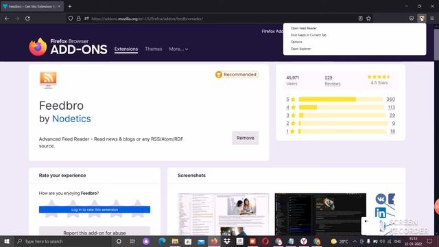 how to install feedbro on Firefox browser | how to Use feedbro Extension on Firefox | feedbro смотреть онлайн