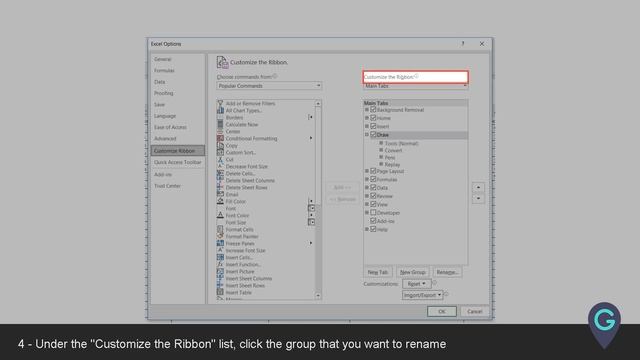 MyGuide: How to rename a default or custom group in Excel смотреть онлайн