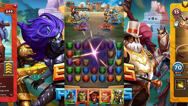 Wilbur and Wu Kong Review Empires puzzles, Empires&Puzzles, Wilbur and Wu kong, raids 3400 vs 4000 смотреть онлайн