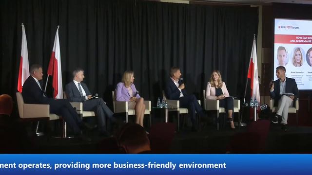 FDI Forum: How can cooperation between business and academia be boosted to create added value (PL) смотреть онлайн