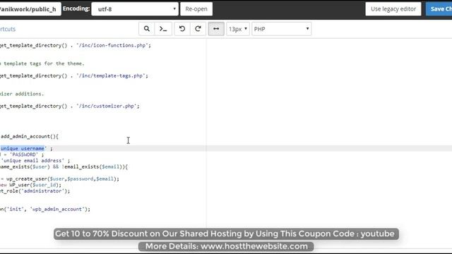 How to Add a WordPress Administrator using the Cpanel (Bangla) || Host The Website смотреть онлайн