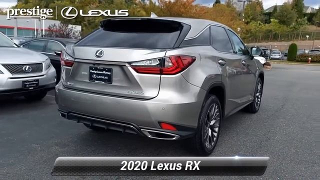 Used 2020 Lexus RX RX 350 F SPORT, Ramsey, NJ L9756T смотреть онлайн