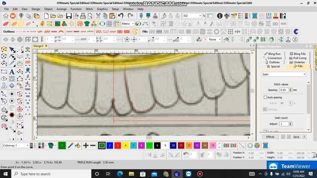 lesson1 part2-How to sketch a design in Wilcom software? digitizing| Embroidery digitizing in Urdu смотреть онлайн