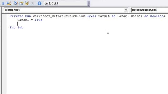 Excel 2010 VBA Tutorial 36 Events Double Click смотреть онлайн