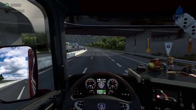 ETS2 1.46 [Gamepad Xbox S] | Scania R480 - Tandem | Comboio - Rumo a Península Ibérica - 3/00 смотреть онлайн