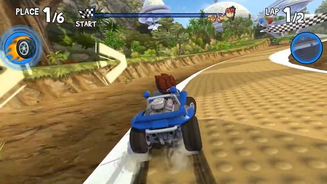Beach Buggy Racing - Red Planet Secret Shortcuts смотреть онлайн