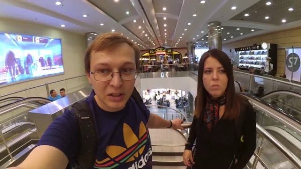 Домодедово, задержка рейса, начало отпуска [Domodedovo airport]