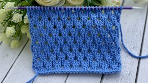 Стильный ажурный узор для летнего сезона!