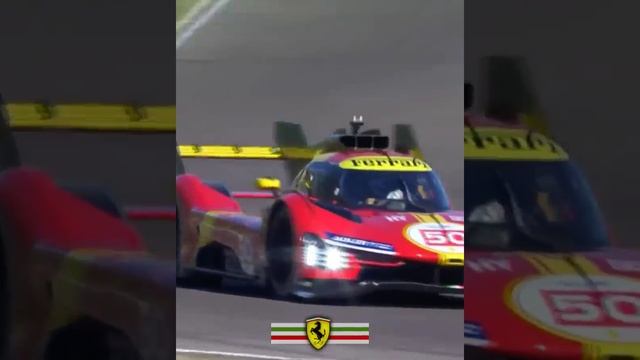 Ferrari 499P On Track #ferrari499p #ferrarihypercar #ferrari