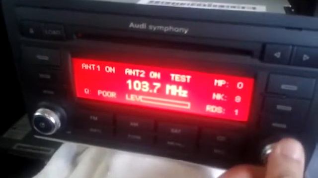 Audi symphony II+ CD problem смотреть онлайн