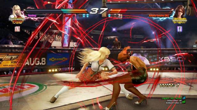 TEKKEN 7 LuckyEevee (LILI) vs Rafaela (KATARINA) 16.06.23 смотреть онлайн