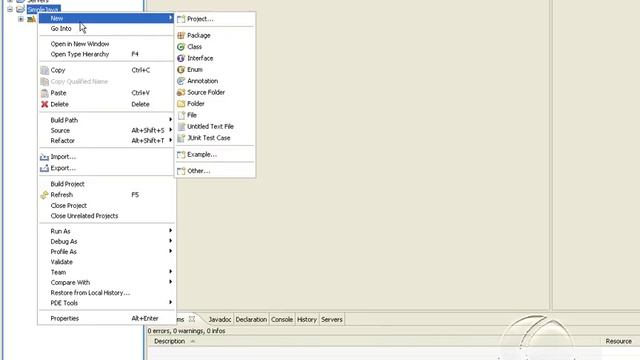 Eclipse Simple Java compile смотреть онлайн