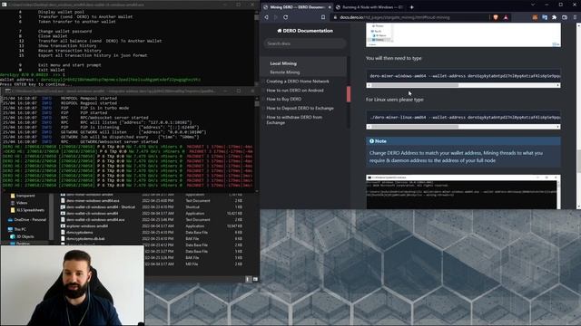 Mining DERO Using CLI Miner & Full Node смотреть онлайн
