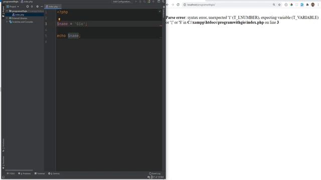 Basic PHP Syntax - PHP 8 Tutorial смотреть онлайн