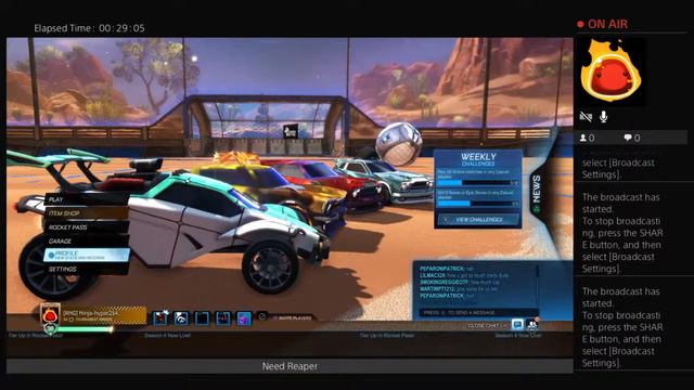 Rocket league RNG trade Reaper смотреть онлайн