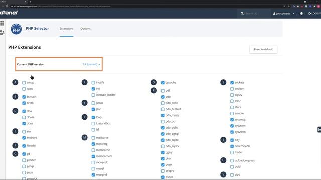 How to change your PHP version in cPanel смотреть онлайн