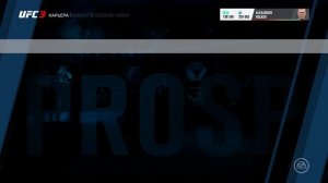 UFC3. Карьера за Александра Волкова! 4-я серия. ШОК! Сломал ногу!