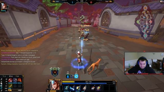 2.5 ATTACK SPEED ERLANG SHEN VS POSEIDON! - Grandmasters Ranked 1v1 Duel - SMITE смотреть онлайн