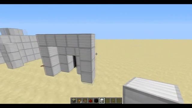 Механизмы в MineCraft- " Поршневая дверь на ред.факеле" смотреть онлайн