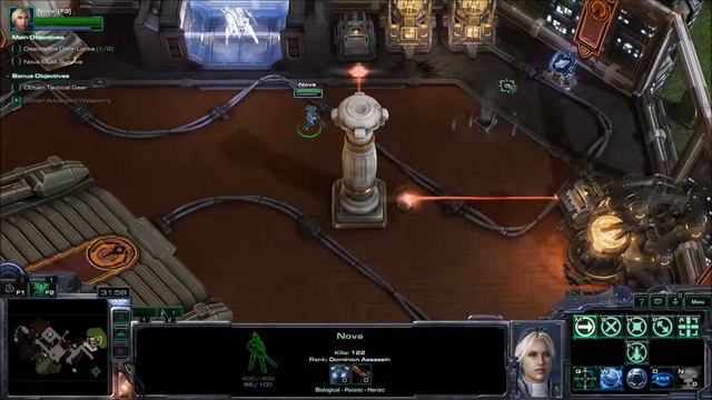 StarCraft II Nova Covert Ops Part 16 Playthrough Mission Pack 3 (In The Enemy's Shadow Pt2) смотреть онлайн