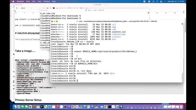 Install Oracle 19c in OCI Compute Instance смотреть онлайн