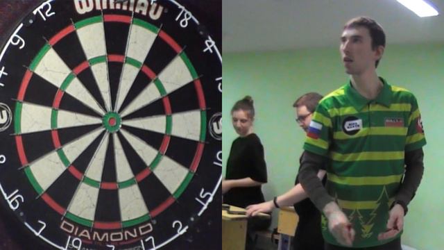 Слободин vs Исупов Кировская областная лига дартс Киров дартс Kirov darts 20230401 смотреть онлайн