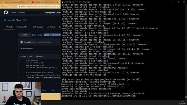 Como lançar uma EC2 Linux com VS Code, Chrome e Docker na AWS смотреть онлайн