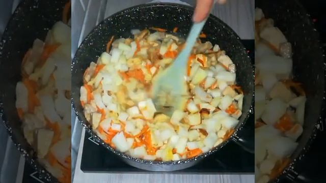 Гречка с мясом смотреть онлайн