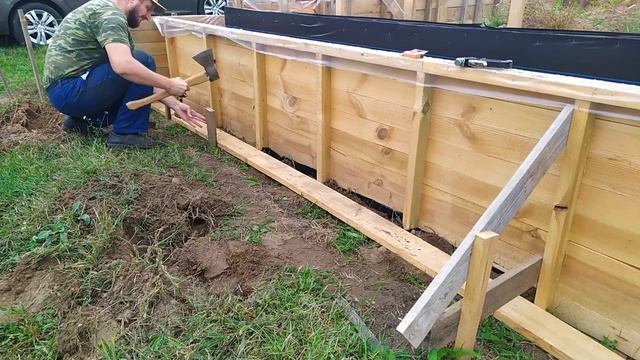 Фундамент для дома. Видео№1 смотреть онлайн